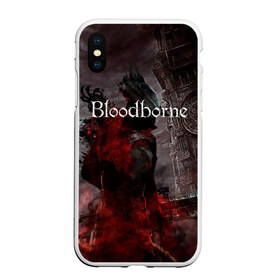 Чехол для iPhone XS Max матовый с принтом Bloodborne в Петрозаводске, Силикон | Область печати: задняя сторона чехла, без боковых панелей | bloodborne | bloodborne 2 | esport | game | playstation | бладборн | игра | киберспорт | киберспортсмен | порождение крови