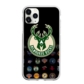 Чехол для iPhone 11 Pro Max матовый с принтом Milwaukee Bucks (3) в Петрозаводске, Силикон |  | Тематика изображения на принте: ball | basketball | milwaukee bucks | sport | streetball | баскетбол | милуоки бакс | мяч | нба | спорт | стритбол