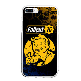 Чехол для iPhone 7Plus/8 Plus матовый с принтом FALLOUT_76 в Петрозаводске, Силикон | Область печати: задняя сторона чехла, без боковых панелей | 101 | 111 | 13 | 76 | atom cats | bethesda | brotherhood of steel | fallout | nuka cola | tunnel snakes | vault | war | братство стали | война | убежище | фолаут | фоллаут | ядер кола