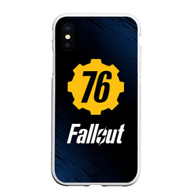 Чехол для iPhone XS Max матовый с принтом FALLOUT_76 в Петрозаводске, Силикон | Область печати: задняя сторона чехла, без боковых панелей | 101 | 111 | 13 | 76 | atom cats | bethesda | brotherhood of steel | fallout | nuka cola | tunnel snakes | vault | war | братство стали | война | убежище | фолаут | фоллаут | ядер кола