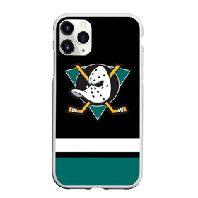 Чехол для iPhone 11 Pro матовый с принтом Анахайм Дакс в Петрозаводске, Силикон |  | anaheim | anaheim ducks | ducks | hockey | nhl | usa | дакс | нхл | спорт | сша | хоккей | шайба