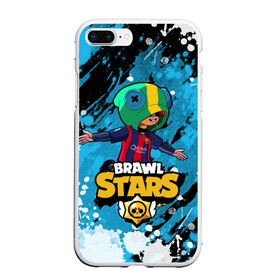 Чехол для iPhone 7Plus/8 Plus матовый с принтом Brawl Stars Leon Messi в Петрозаводске, Силикон | Область печати: задняя сторона чехла, без боковых панелей | Тематика изображения на принте: brawl | brawl stars | leon | leon messi | leon selly | messi | stars | бравл старс | брол старс | игра | леон | леон месси | месси | мобильная игра | мобильные игры