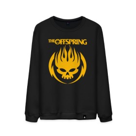 Мужской свитшот хлопок с принтом THE OFFSPRING в Петрозаводске, 100% хлопок |  | america | offspring | the offspring | usa | америка | атом уиллард | грег к | декстер холланд | джеймс лилья | нудлс | огонь | офспринг | оффспринг | пит парада | пламя | рон уэлти | сша | череп