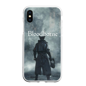 Чехол для iPhone XS Max матовый с принтом Bloodborne в Петрозаводске, Силикон | Область печати: задняя сторона чехла, без боковых панелей | bloodborne | bloodborne 2 | esport | game | playstation | бладборн | игра | киберспорт | киберспортсмен | порождение крови