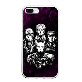 Чехол для iPhone 7Plus/8 Plus матовый с принтом JOJO`S BIZARRE ADVENTURE в Петрозаводске, Силикон | Область печати: задняя сторона чехла, без боковых панелей | adventure | jojo | jojo s bizarre | jojo’s bizarre adventure | killer queen | yare yare daze | аниме | джоджо | манга | невероятные приключения джоджо | яре яре дазе