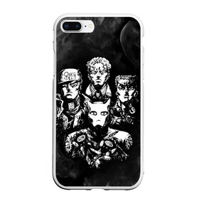 Чехол для iPhone 7Plus/8 Plus матовый с принтом JOJO`S BIZARRE ADVENTURE в Петрозаводске, Силикон | Область печати: задняя сторона чехла, без боковых панелей | adventure | jojo | jojo s bizarre | jojo’s bizarre adventure | killer queen | yare yare daze | аниме | джоджо | манга | невероятные приключения джоджо | яре яре дазе