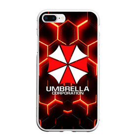 Чехол для iPhone 7Plus/8 Plus матовый с принтом UMBRELLA CORP в Петрозаводске, Силикон | Область печати: задняя сторона чехла, без боковых панелей | ada wong | biohazard | leon | nemesis | project resistance | raccoon city | re | re3 | resident evil | resident evil 3 | rpd | stars | umbrella | ада вонг | амбрелла | немезис | ужасы