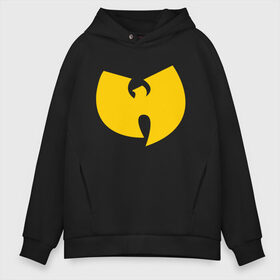 Мужское худи Oversize хлопок с принтом Wu-Tang Clan в Петрозаводске, френч-терри — 70% хлопок, 30% полиэстер. Мягкий теплый начес внутри —100% хлопок | боковые карманы, эластичные манжеты и нижняя кромка, капюшон на магнитной кнопке | Тематика изображения на принте: genius gza | method man | razor rza | wu tang | wu tang clan | ву танг клан | гангста рэп | гангстеры | девяти человек | музыка | хип хоп