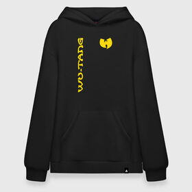 Худи SuperOversize хлопок с принтом Wu-Tang Clan. в Петрозаводске, 70% хлопок, 30% полиэстер, мягкий начес внутри | карман-кенгуру, эластичная резинка на манжетах и по нижней кромке, двухслойный капюшон
 | genius gza | method man | razor rza | wu tang | wu tang clan | ву танг клан | гангста рэп | гангстеры | девяти человек | музыка | хип хоп