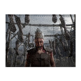 Обложка для студенческого билета с принтом Hellblade 2 в Петрозаводске, натуральная кожа | Размер: 11*8 см; Печать на всей внешней стороне | Тематика изображения на принте: games | hellblade 2 | micosoft | ninja | saga | senuas | theory | xbox | игры