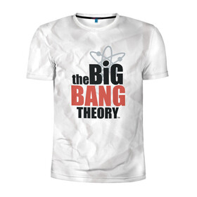 Мужская футболка 3D спортивная с принтом Big Bang Theory logo в Петрозаводске, 100% полиэстер с улучшенными характеристиками | приталенный силуэт, круглая горловина, широкие плечи, сужается к линии бедра | big bang theory | howard wolowitz | leonard hofstadter | penny | raj | sheldon cooper | stuart bloom | vdgerir | воловитц | леонард хофстедер | пэнни | радж | раджешь кутрапалли | тбв | теория большого взрыва | чак лорри | шелдон | шэл