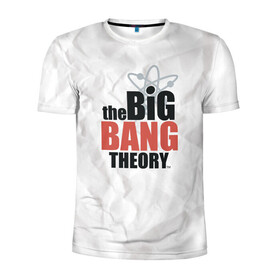 Мужская футболка 3D спортивная с принтом Big Bang Theory logo в Петрозаводске, 100% полиэстер с улучшенными характеристиками | приталенный силуэт, круглая горловина, широкие плечи, сужается к линии бедра | Тематика изображения на принте: big bang theory | howard wolowitz | leonard hofstadter | penny | raj | sheldon cooper | stuart bloom | vdgerir | воловитц | леонард хофстедер | пэнни | радж | раджешь кутрапалли | тбв | теория большого взрыва | чак лорри | шелдон | шэл