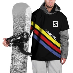 Накидка на куртку 3D с принтом Salomon в Петрозаводске, 100% полиэстер |  | salomon | активный отдых | альпинизм | биатлон | зима | лыжи | сноуборд | спорт