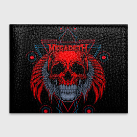 Обложка для студенческого билета с принтом Megadeth в Петрозаводске, натуральная кожа | Размер: 11*8 см; Печать на всей внешней стороне | Тематика изображения на принте: countdown to extinction | бас | гитара | группа | дэйв мастейн | кико лоурейро | лос анджелес | метал | трэш | хард рок | хеви метал