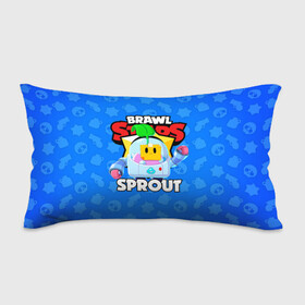 Подушка 3D антистресс с принтом BRAWL STARS SPROUT в Петрозаводске, наволочка — 100% полиэстер, наполнитель — вспененный полистирол | состоит из подушки и наволочки на молнии | 8 bit | 8 бит | bibi | brawl stars | crow | el brown | leon | leon shark | max | mr.p | phoenix | sally leon | shark | sprout | stars | virus | werewolf | акула | биби | вирус | ворон | леон | оборотень | пингвин