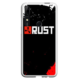 Чехол для Honor P Smart Z с принтом RUST в Петрозаводске, Силикон | Область печати: задняя сторона чехла, без боковых панелей | Тематика изображения на принте: dayz | facepunch | rust | state of decay | survival | the forest | this war of mine | выживалка rust | раст