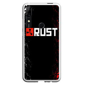 Чехол для Honor P Smart Z с принтом RUST в Петрозаводске, Силикон | Область печати: задняя сторона чехла, без боковых панелей | Тематика изображения на принте: dayz | facepunch | rust | state of decay | survival | the forest | this war of mine | выживалка rust | раст