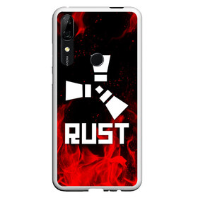 Чехол для Honor P Smart Z с принтом RUST в Петрозаводске, Силикон | Область печати: задняя сторона чехла, без боковых панелей | dayz | facepunch | rust | state of decay | survival | the forest | this war of mine | выживалка rust | раст