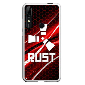 Чехол для Honor P Smart Z с принтом RUST в Петрозаводске, Силикон | Область печати: задняя сторона чехла, без боковых панелей | dayz | facepunch | rust | state of decay | survival | the forest | this war of mine | выживалка rust | раст