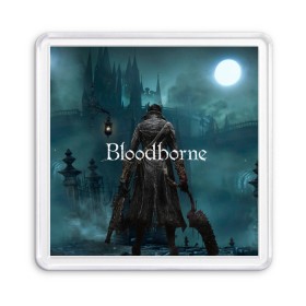 Магнит 55*55 с принтом Bloodborne. в Петрозаводске, Пластик | Размер: 65*65 мм; Размер печати: 55*55 мм | bloodborne | bloodborne 2 | esport | game | playstation | бладборн | игра | киберспорт | киберспортсмен | порождение крови