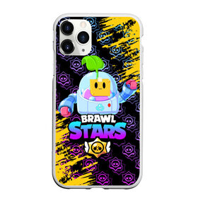 Чехол для iPhone 11 Pro Max матовый с принтом BRAWL STARS SPROUT в Петрозаводске, Силикон |  | 8 bit | brawl stars | brawl stars sprout | crow | leon shark | max | mr.p | sally leon | shark | sprout | tara | werewolf leon | берли | бравл старс | ворон | макс | оборотень | спроут | тара