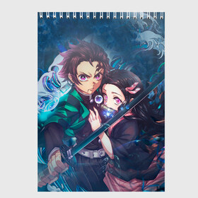 Скетчбук с принтом KIMETSU NO YAIBA в Петрозаводске, 100% бумага
 | 48 листов, плотность листов — 100 г/м2, плотность картонной обложки — 250 г/м2. Листы скреплены сверху удобной пружинной спиралью | demon slayer | kimetsu no yaiba | nezuko | shinobu | slayer | tanjiro | zenitsu | гию томиока | зенитцу | иноске хашибира | клинок рассекающий демонов | незуко | танджиро | шинобу кочо