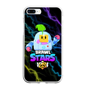 Чехол для iPhone 7Plus/8 Plus матовый с принтом BRAWL STARS SPROUT в Петрозаводске, Силикон | Область печати: задняя сторона чехла, без боковых панелей | 8 bit | brawl stars | brawl stars sprout | crow | leon | leon shark | max | mr.p | sally leon | shark | sprout | tara | werewolf leon | берли | бравл старс | ворон | макс | оборотень | спроут | тара