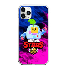 Чехол для iPhone 11 Pro Max матовый с принтом BRAWL STARS SPROUT в Петрозаводске, Силикон |  | 