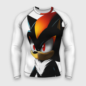 Мужской рашгард 3D с принтом SHADOW в Петрозаводске,  |  | hedgehog | metal sonic | silver | silver the hedgehog | sonic | sonic boom | sonic the hedgehog | еж | ёж сонник | ежик | игры | кино | соник | соник в кино | фильм