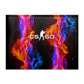 Обложка для студенческого билета с принтом CS:GO FIRE в Петрозаводске, натуральная кожа | Размер: 11*8 см; Печать на всей внешней стороне | computer game | counter strike | cs | cs go | csgo | game | glitch | битва огней | вой | го | игрок | компьютерная игра | контер страйк | контр страйк | контра | коунтер страйк | кс | огонь | пламя