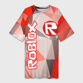 Платье-футболка 3D с принтом ROBLOX [6] в Петрозаводске,  |  | box | lego | minecraft | roblox | роблокс
