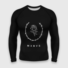 Мужской рашгард 3D с принтом MXDVS в Петрозаводске,  |  | +32 | 32 | logo | mxdvs | бренд | бренд mxdvs | бренловые картинки | лого | лого mxdvs | логотип | логотип mxdvs | мхдвс | прикольные картинки | роза | шипы
