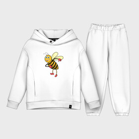 Детский костюм хлопок Oversize с принтом Пчела в Петрозаводске,  |  | животные | картинки | крылья | лето | насекомое | прикольные | природа | пчела