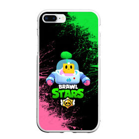 Чехол для iPhone 7Plus/8 Plus матовый с принтом BRAWL STARS SPROUT в Петрозаводске, Силикон | Область печати: задняя сторона чехла, без боковых панелей | brawl | brawl stars | brawl stars sprout | clash | sprout | бравл старс | игра | мобильные игры | спраут