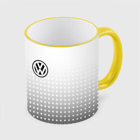 Кружка с полной запечаткой с принтом Volkswagen в Петрозаводске, керамика | ёмкость 330 мл | volkswagen | vw | vw значок | vw лого | vw марка | vw эмблема | wv | значок vw | значок фольксваген | лого автомобиля | лого вольцваген | логотип vw | фольксваген | фольцваген