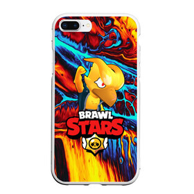 Чехол для iPhone 7Plus/8 Plus матовый с принтом BRAWL STARS CROW PHOENIX в Петрозаводске, Силикон | Область печати: задняя сторона чехла, без боковых панелей | 8 bit | 8 бит | bibi | brawl stars | crow | el brown | leon | leon shark | max | mr.p | phoenix | sally leon | shark | sprout | stars | virus | werewolf | акула | биби | вирус | ворон | леон | оборотень | пингвин