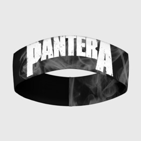 Повязка на голову 3D с принтом Pantera. в Петрозаводске,  |  | pantera | американская метал группа | грув метал | группа | музыка | пантера | рок | рок группа