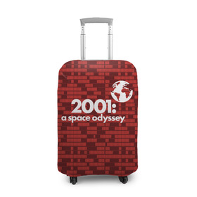 Чехол для чемодана 3D с принтом 2001: а Space Odyssey в Петрозаводске, 86% полиэфир, 14% спандекс | двустороннее нанесение принта, прорези для ручек и колес | 2001 | 2001:космическая одиссея | discovery one | eva pod | frank poole | hal 9000 | heywood floyd | space odyssey | stanley kubrick | vdgerir | космическая одиссея | стэнли кубрик