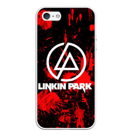 Чехол для iPhone 5/5S матовый с принтом Linkin Park в Петрозаводске, Силикон | Область печати: задняя сторона чехла, без боковых панелей | chester bennington | linkin park | rock | группа | линкин парк | логотип | музыка | рок | рок н ролл | честер беннингтон | эмблема