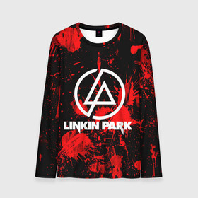 Мужской лонгслив 3D с принтом Linkin Park в Петрозаводске, 100% полиэстер | длинные рукава, круглый вырез горловины, полуприлегающий силуэт | chester bennington | linkin park | rock | группа | линкин парк | логотип | музыка | рок | рок н ролл | честер беннингтон | эмблема