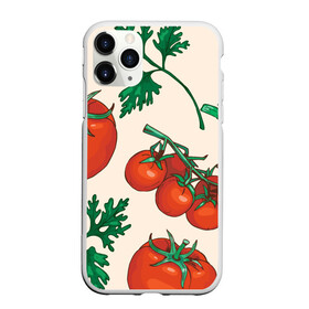 Чехол для iPhone 11 Pro Max матовый с принтом Летние овощи в Петрозаводске, Силикон |  | 3d | зелень | летние | лето | лук | овощи | петрушка | помидоры | популярные | томаты
