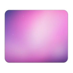 Коврик для мышки прямоугольный с принтом Нежный фиолет в Петрозаводске, натуральный каучук | размер 230 х 185 мм; запечатка лицевой стороны | нежный цвет | плавный переход | розовый | фиолетовый
