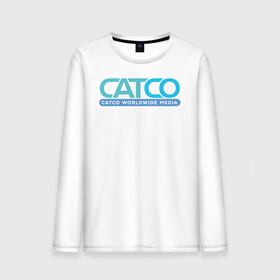 Мужской лонгслив хлопок с принтом CatCo в Петрозаводске, 100% хлопок |  | Тематика изображения на принте: catco | supergirl | vdzabma | кэтко | супергерл