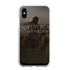 Чехол для iPhone XS Max матовый с принтом Sabaton в Петрозаводске, Силикон | Область печати: задняя сторона чехла, без боковых панелей | battle metal | sabaton | военная тематика | военные песни | война | история войны | классика | музыка | патриотизм | рок | рок группа | сабатон | солдаты | шведская хэви пауэр метал группа