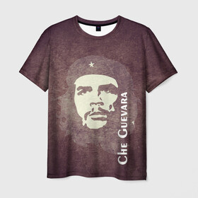 Мужская футболка 3D с принтом Че Гевара в Петрозаводске, 100% полиэфир | прямой крой, круглый вырез горловины, длина до линии бедер | che guevara | исторические личности | революция | че гевара
