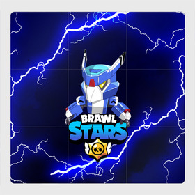 Магнитный плакат 3Х3 с принтом  BRAWL STARS MECHA CROW в Петрозаводске, Полимерный материал с магнитным слоем | 9 деталей размером 9*9 см | 8 бит | bibi | brawl stars | crow | leon | leon shark | max | mecha crow | mr.p | phoenix | sally leon | shark | sprout | stars | virus | werewolf | акула | биби | вирус | ворон | леон | оборотень | пингвин