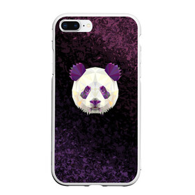 Чехол для iPhone 7Plus/8 Plus матовый с принтом Панда в Петрозаводске, Силикон | Область печати: задняя сторона чехла, без боковых панелей | animal | cute panda | mood | pandas | животное | милая пандочка | настроение | панда | панды