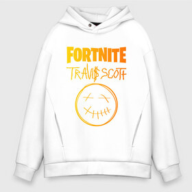 Мужское худи Oversize хлопок с принтом TRAVIS SCOTT FORTNITE в Петрозаводске, френч-терри — 70% хлопок, 30% полиэстер. Мягкий теплый начес внутри —100% хлопок | боковые карманы, эластичные манжеты и нижняя кромка, капюшон на магнитной кнопке | astroworld | fortnite | fortnite 2 | fortnite x | hip hop | ninja | rap | travis scott | астроворд | астроворлд | ниндзя | реп | рэп | тревис скот | фортнайт | фортнайт 2 | фортнайт глава 2