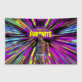 Флаг-баннер с принтом TRAVIS SCOTT+FORTNITE в Петрозаводске, 100% полиэстер | размер 67 х 109 см, плотность ткани — 95 г/м2; по краям флага есть четыре люверса для крепления | america | astro jack | astroworld | cactus jack | fortnite | fortnite 2 | fortnite х | rap | travis scott | usa | wish you were here | америка | астро джек | зарубежный реп | кактус джек | реп | сша | трэвис скотт | фортнайт | фортнайт 2