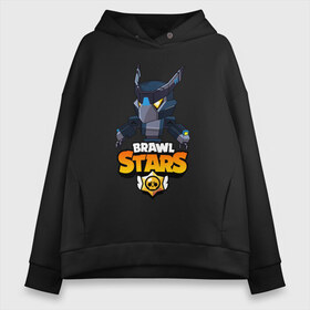 Женское худи Oversize хлопок с принтом BRAWL STARS CROW BLACK в Петрозаводске, френч-терри — 70% хлопок, 30% полиэстер. Мягкий теплый начес внутри —100% хлопок | боковые карманы, эластичные манжеты и нижняя кромка, капюшон на магнитной кнопке | bibi | brawl stars | crow | leon | leon shark | max | mecha crow | mr.p | phoenix | sally leon | sprout | stars | unicorn | virus 8 bit | werewolf | биби | ворон | леон | оборотень | пингвин